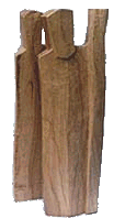 ombre pasteur pommier 35cm sculpture André Harlé